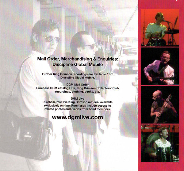 King Crimson : Absent Lovers (Live In Montreal 1984) (2xCD, Album, RE, Dig)