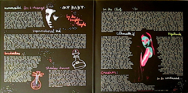 My Baby (2) : Mounaiki - By The Bright Of Night (LP, Album, Whi)