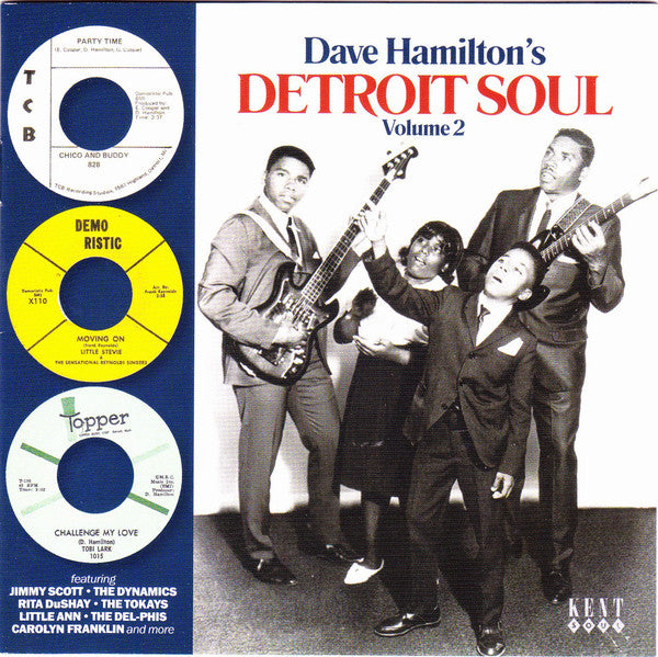Dave Hamilton : Dave Hamilton's Detroit Soul Volume 2 (CD, Comp)