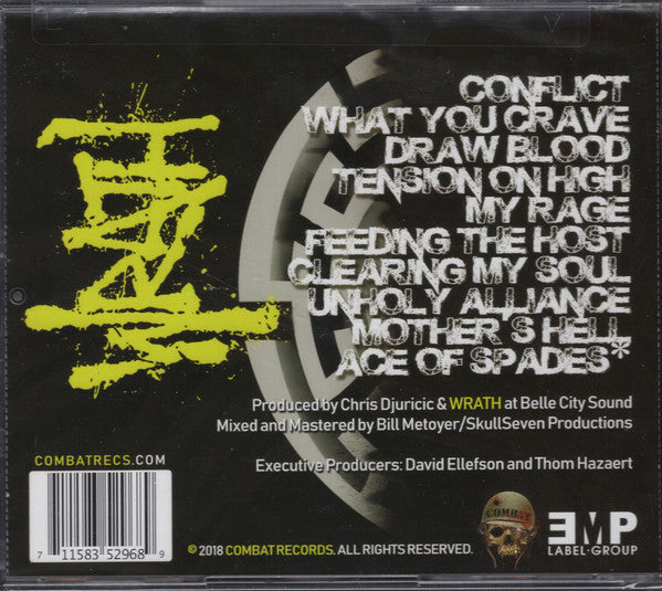 Wrath (6) : Rage (CD, Album)