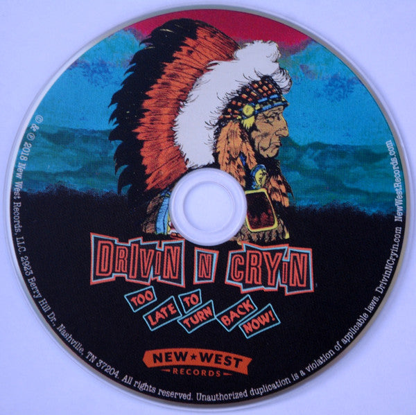 Drivin' N' Cryin' : Too Late To Turn Back Now! (CD, Album)