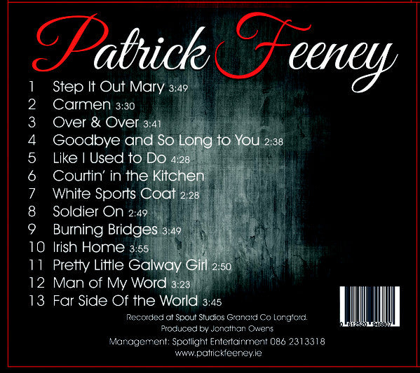 Patrick Feeney : Step It Out (CD, Album)