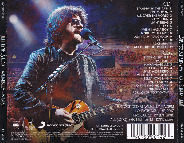 Electric Light Orchestra : Wembley Or Bust (2xCD, Album)