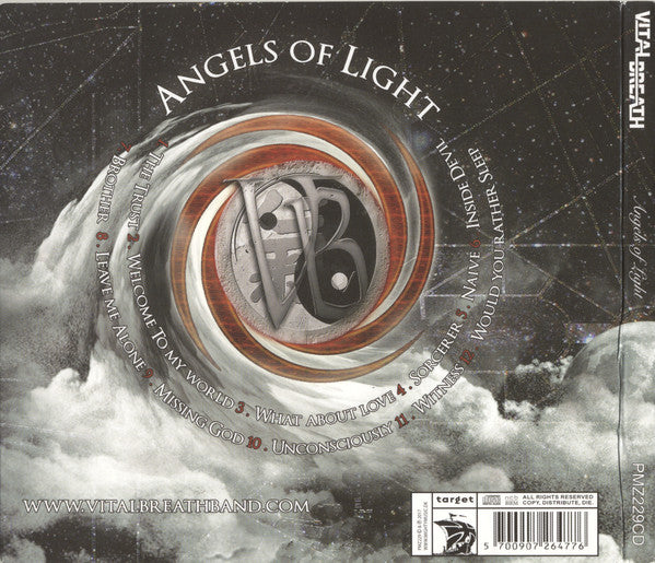 Vital Breath : Angels Of Light (CD, Album)