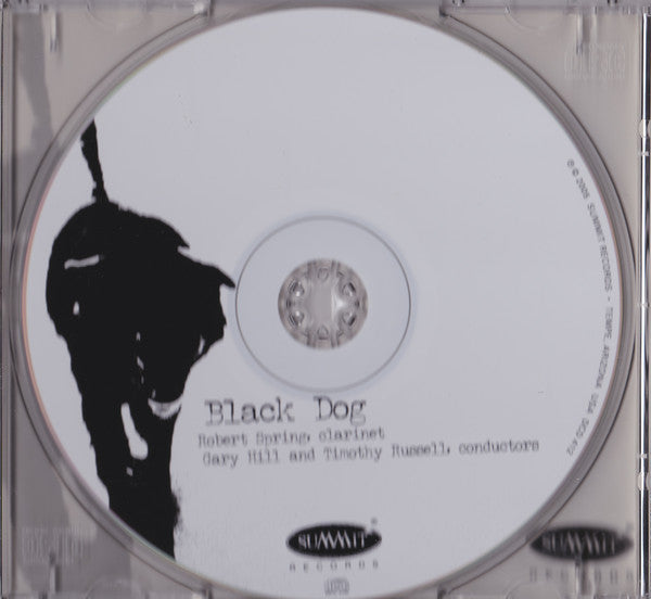 Robert Spring, Gary W. Hill, Timothy Russell : Black Dog (CD, Album)