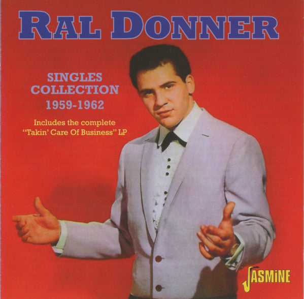 Ral Donner : Singles Collection 1959-1962 (CD, Comp, Mono)