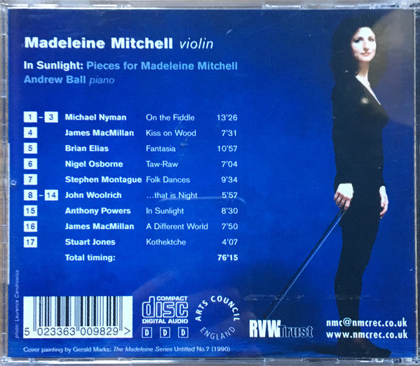 Madeleine Mitchell : In Sunlight: Pieces for Madeleine Mitchell (CD, Album)