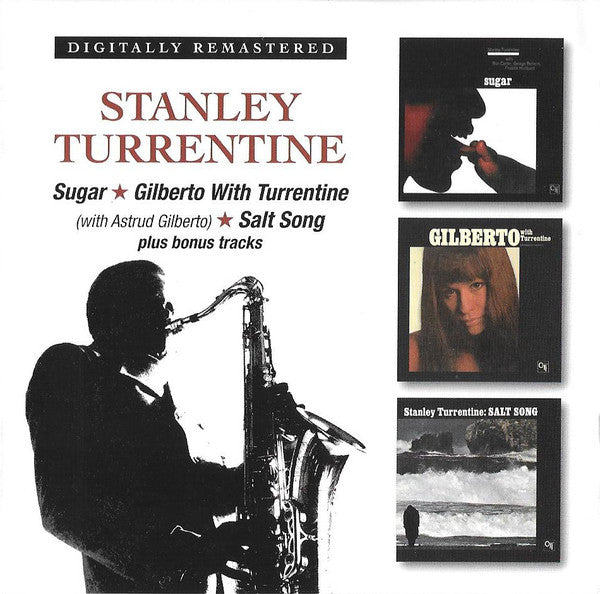 Stanley Turrentine : Sugar / Gilberto With Turrentine / Salt Song (2xCD, Comp, RM)
