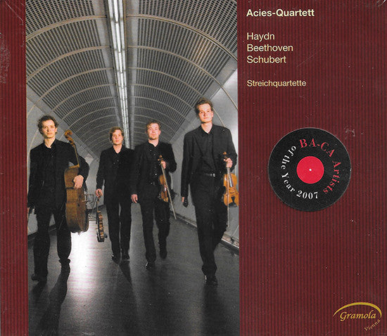 Joseph Haydn, Ludwig van Beethoven, Franz Schubert, Acies Quartett : Streichquartette (CD, Album)