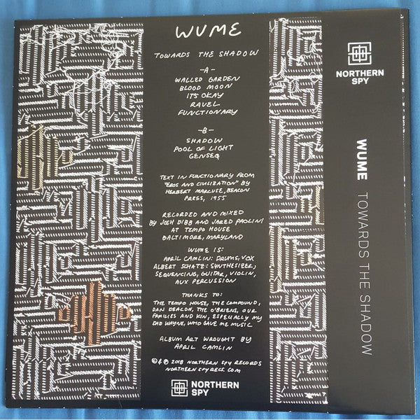 Wume : Towards The Shadow (LP, Album)