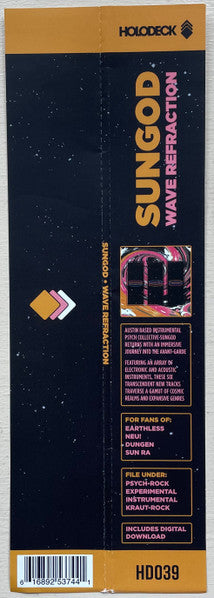 Sungod (2) : Wave Refraction (LP, Album)
