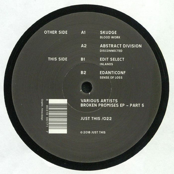 Various : Broken Promises EP - Part 5 (12", EP)