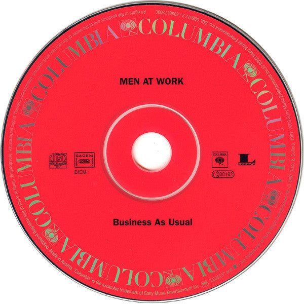 Men At Work : Business As Usual (CD, Album, RE, RM)