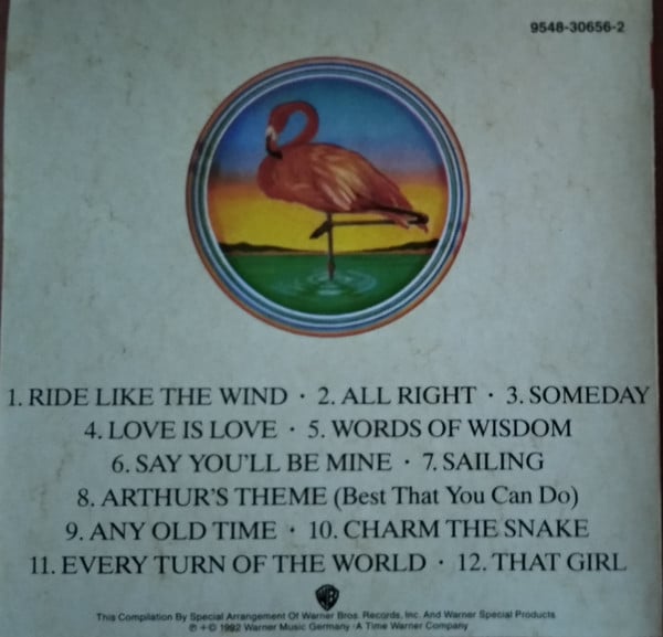 Christopher Cross : Ride Like The Wind / The Best Of Christopher Cross (CD, Comp, RE)