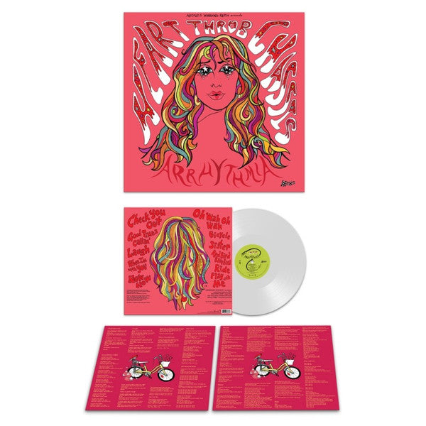 Heartthrob Chassis : Arrhythmia (LP, Album, Mono, Whi)