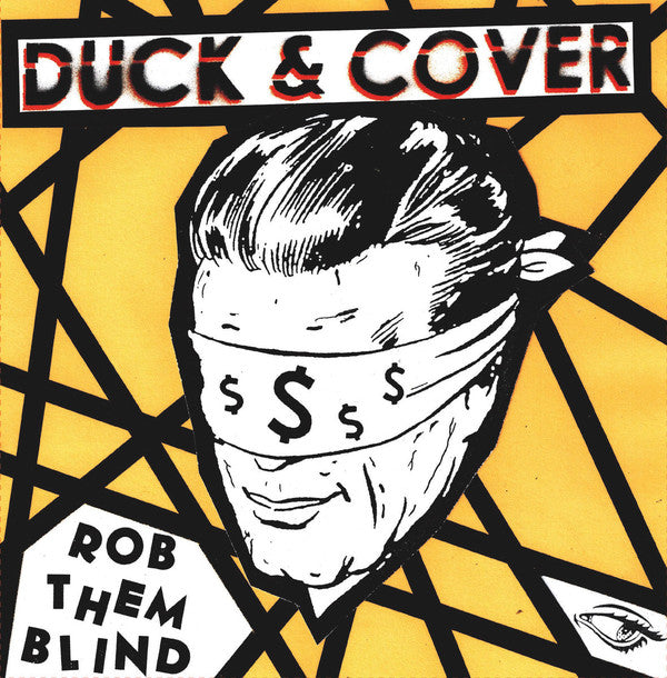 Duck & Cover (5) : Rob Them Blind (7", EP, Ltd, Blu)