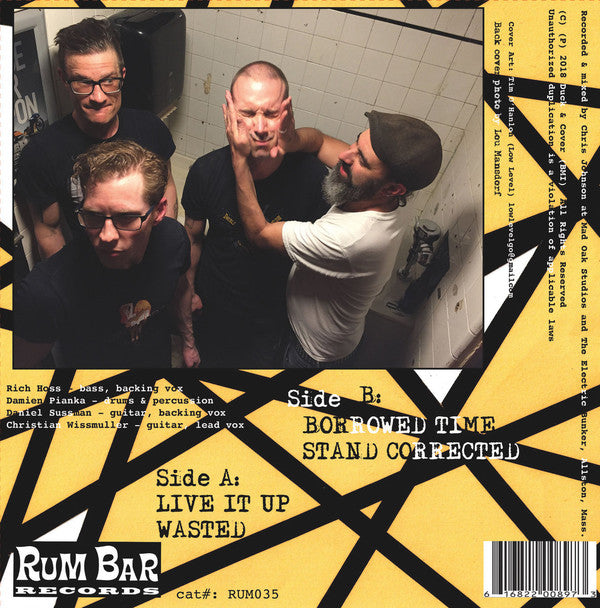 Duck & Cover (5) : Rob Them Blind (7", EP, Ltd, Blu)