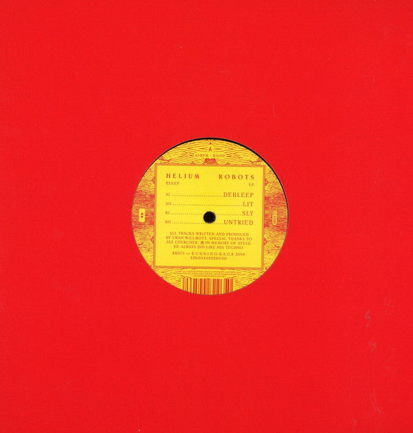 Helium Robots : Bleep EP (12", EP)