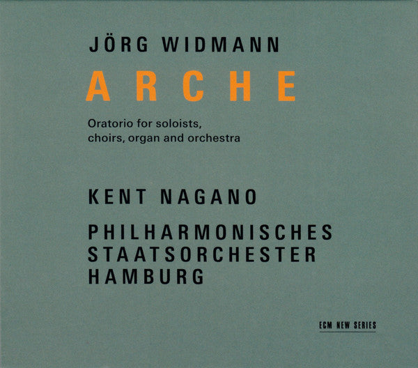Jörg Widmann, Kent Nagano, Philharmonisches Staatsorchester Hamburg : Arche (2xCD, Album)