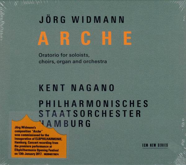 Jörg Widmann, Kent Nagano, Philharmonisches Staatsorchester Hamburg : Arche (2xCD, Album)