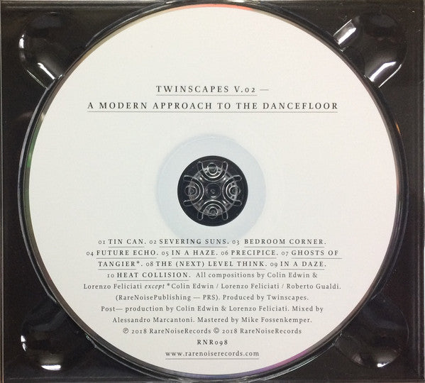 Colin Edwin & Lorenzo Feliciati, Twinscapes With Roberto Gualdi And Andi Pupato & Reuben Balch : A Modern Approach To The Dancefloor (CD, Album)