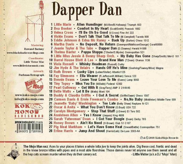 Various : Dapper Dan (The Man For All Occasions) (CD, Comp)