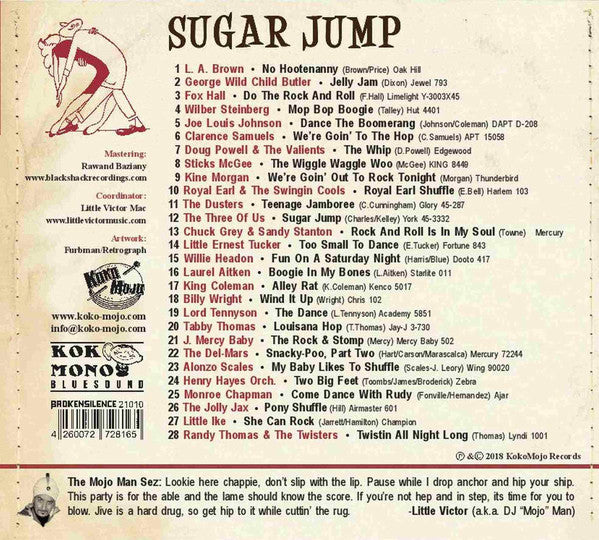 Various : Sugar Jump (Dance Til The Break Of Dawn!) (CD, Comp)