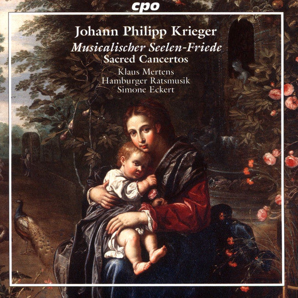Johann Philipp Krieger, Klaus Mertens, Hamburger Ratsmusik, Simone Eckert : Musicalischer Seelen-Friede (Sacred Concertos) (CD)