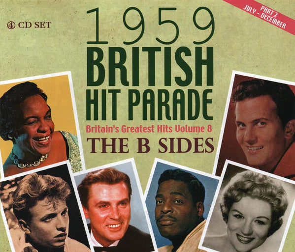 Various : 1959 British Hit Parade - Britain's Greatest Hits Volume 8, The B-sides - Part 2 (3xCD, Comp)