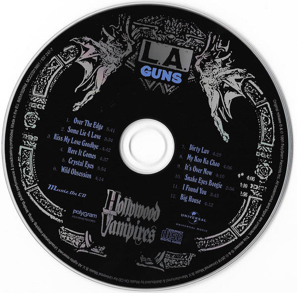 L.A. Guns : Hollywood Vampires (CD, Album, RE)