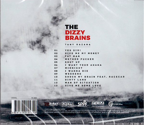The Dizzy Brains : Tany Razana (CD, Album)