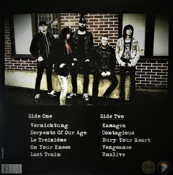 Wolfsblood (5) : Vomit & Lice (LP, Album, Ltd)