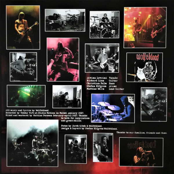 Wolfsblood (5) : Vomit & Lice (LP, Album, Ltd)