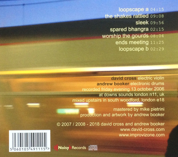David Cross, Andrew Booker : Ends Meeting (CD, Album)