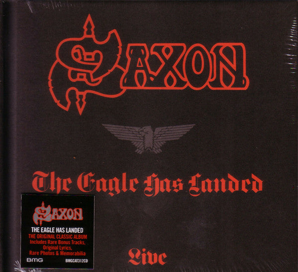 Saxon : The Eagle Has Landed (Live) (CD, Album, RE, RM, Med)