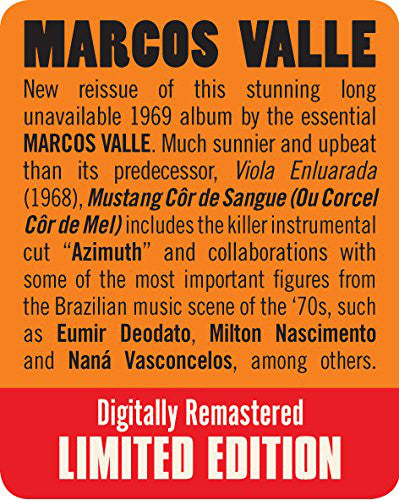 Marcos Valle : Mustang Côr De Sangue (CD, Album, Ltd, RE, RM, Dig)