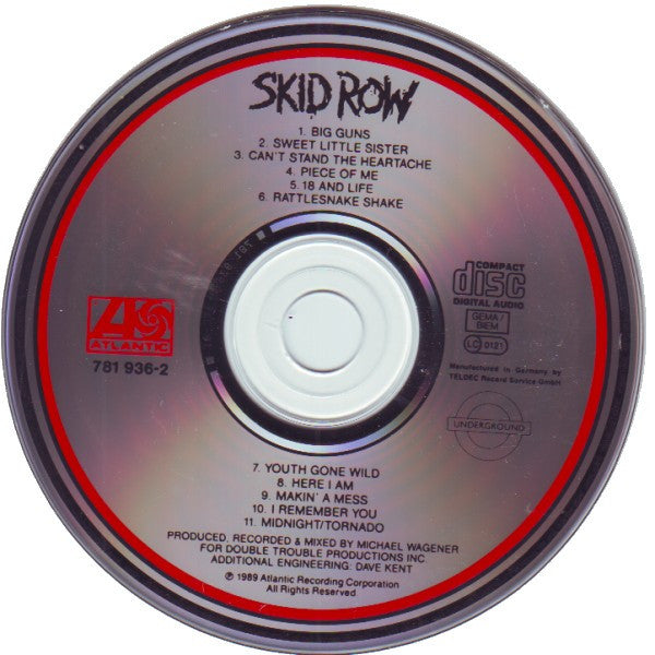 Skid Row : Skid Row (CD, Album)