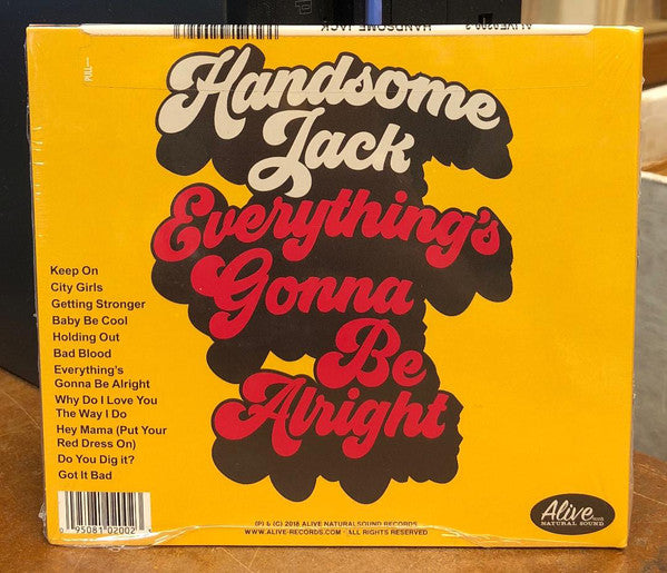 Handsome Jack : Everything's Gonna Be Alright (CD)