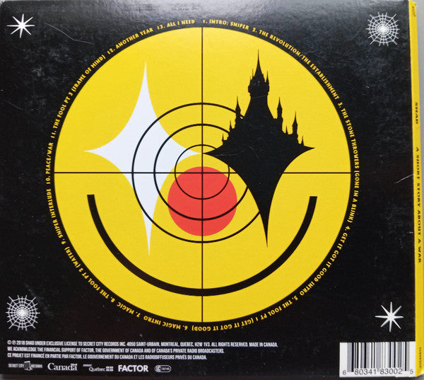 Shad (5) : A Short Story About A War (CD, Album)
