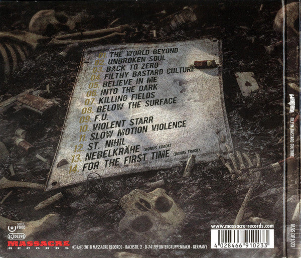 Warpath (3) : Filthy Bastard Culture (CD, Album, Ltd)