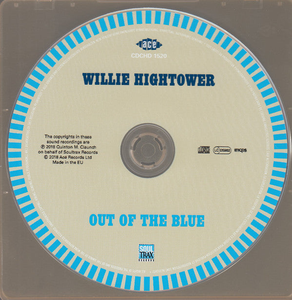 Willie Hightower : Out Of The Blue (CD, Album)