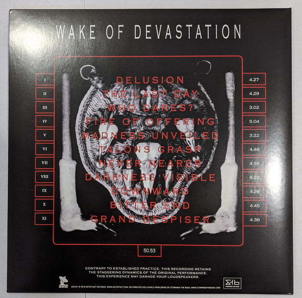 Decree : Wake Of Devastation (LP, Album, Ltd, RE, RM, Cle)