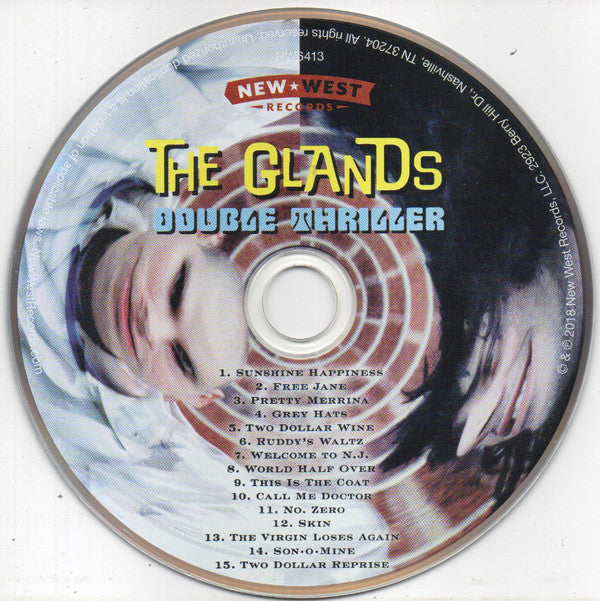 The Glands : Double Thriller (CD, Album, RE, RM)