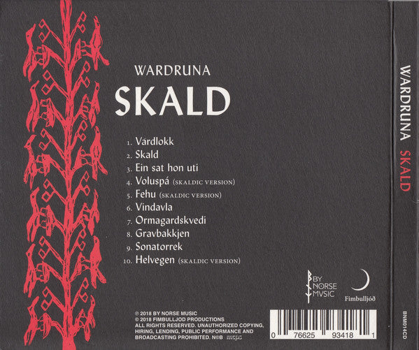 Wardruna : Skald (CD, Album, Dig)