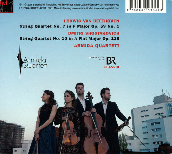 Armida Quartett : Beethoven · Shostakovich (CD, Album)
