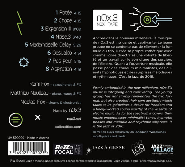 nOx.3 : Nox Tape (CD, Album)