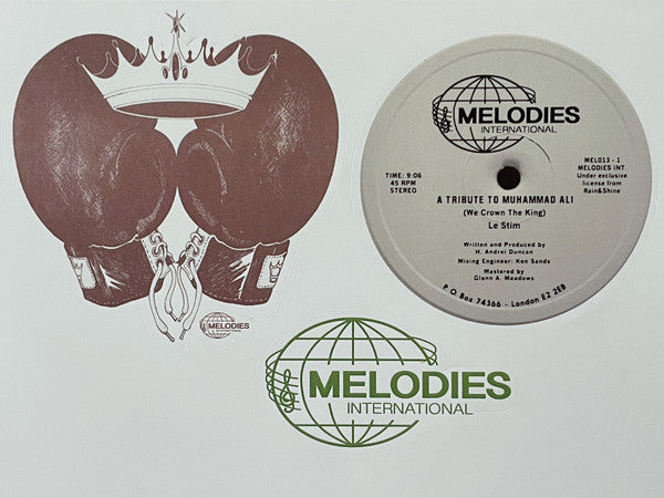 Le Stim : A Tribute To Muhammad Ali (We Crown The King) (12", RE)