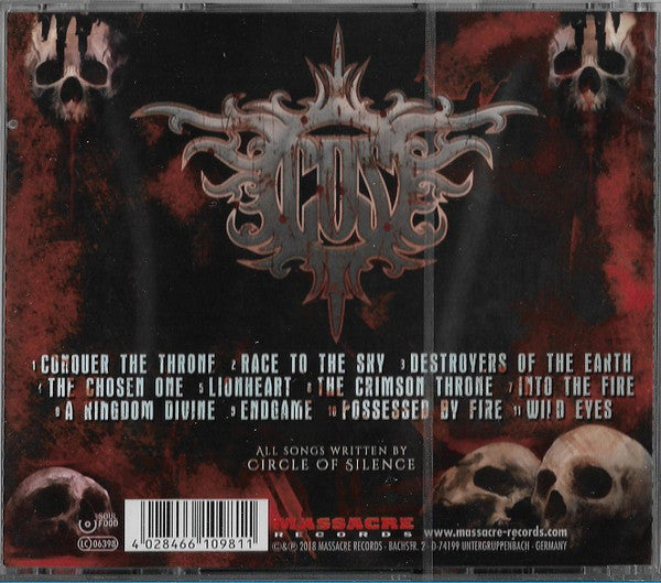 Circle Of Silence : The Crimson Throne (CD, Album)