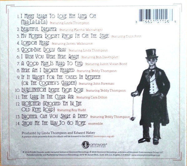 Various : Linda Thompson Presents My Mother Doesn't Know I'm On The Stage (CD, Album)