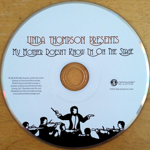Various : Linda Thompson Presents My Mother Doesn't Know I'm On The Stage (CD, Album)